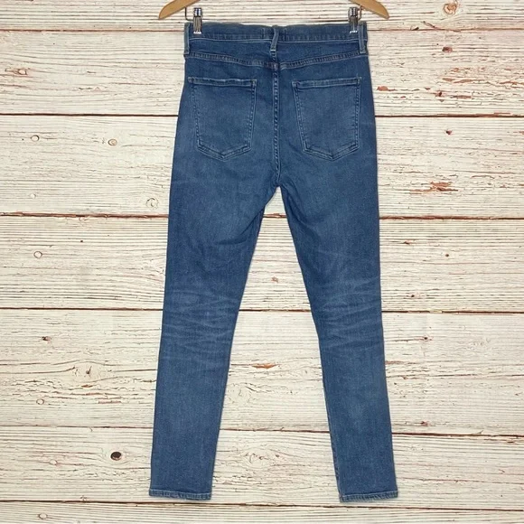 Agolde Sophie High Rise Skinny Crop Jeans in Adore Sz 27 - Picture 8 of 14